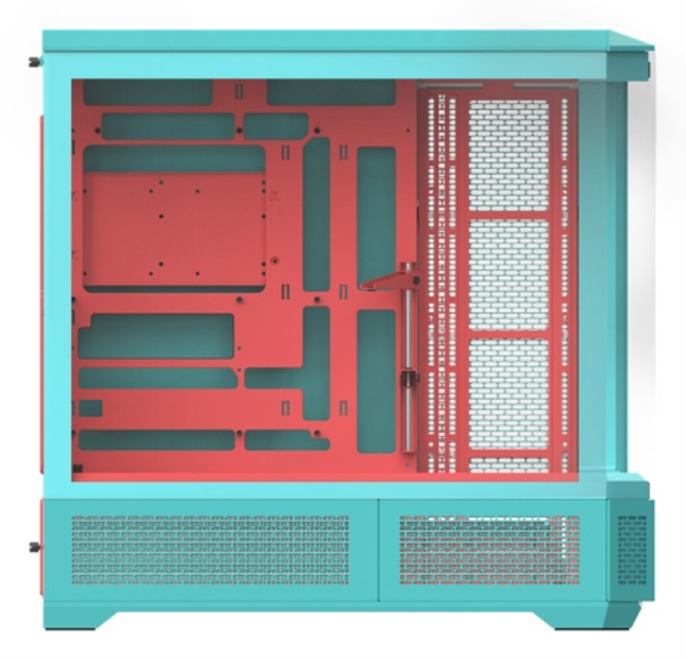 CAJA ATX THERMALTAKE VIEW 600 TG Mint Strawberry/Mint Strawberry/Win/SPCC - detalle