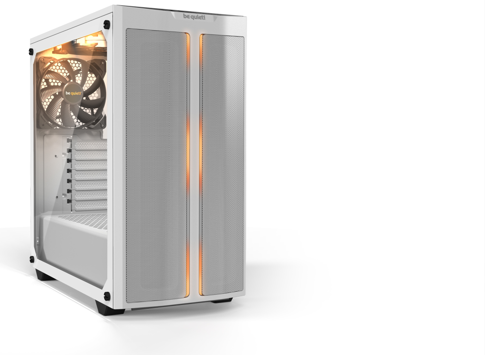 CAJA BEQUIET PURE BASE 500 DX ATX 1XUSB 3.0 1X 3.1 SIN FUENTE ARGB BLANCO