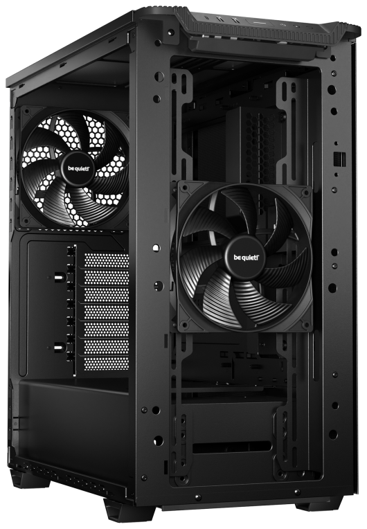 CAJA BEQUIET PURE BASE 501 ATX 1XUSB 3.0 SIN FUENTE NEGRO - detalle