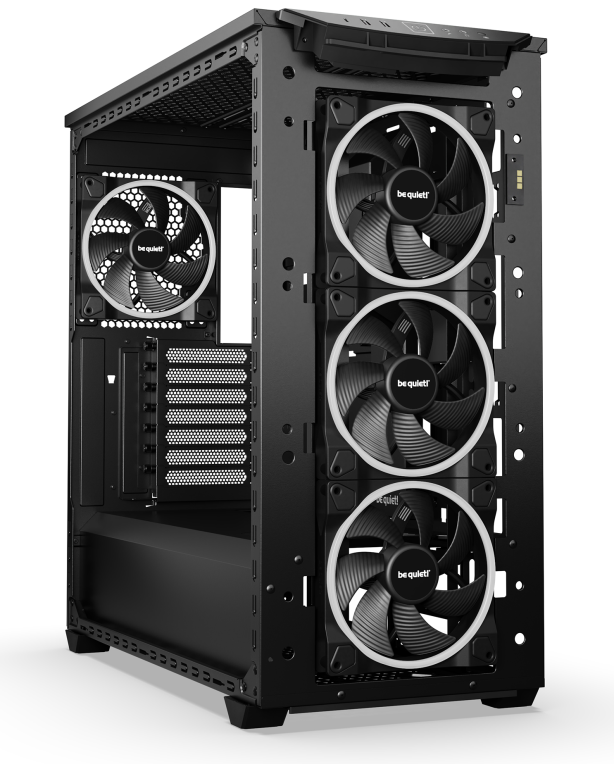 CAJA BEQUIET SHADOW BASE 800 FX E-ATX 1XUSB3.2 SIN FUENTE ARGB NEGRO - detalle