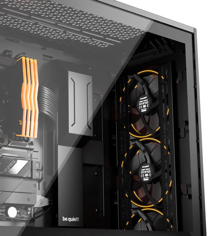 CAJA BEQUIET SHADOW BASE 800 FX E-ATX 1XUSB3.2 SIN FUENTE ARGB NEGRO - detalle