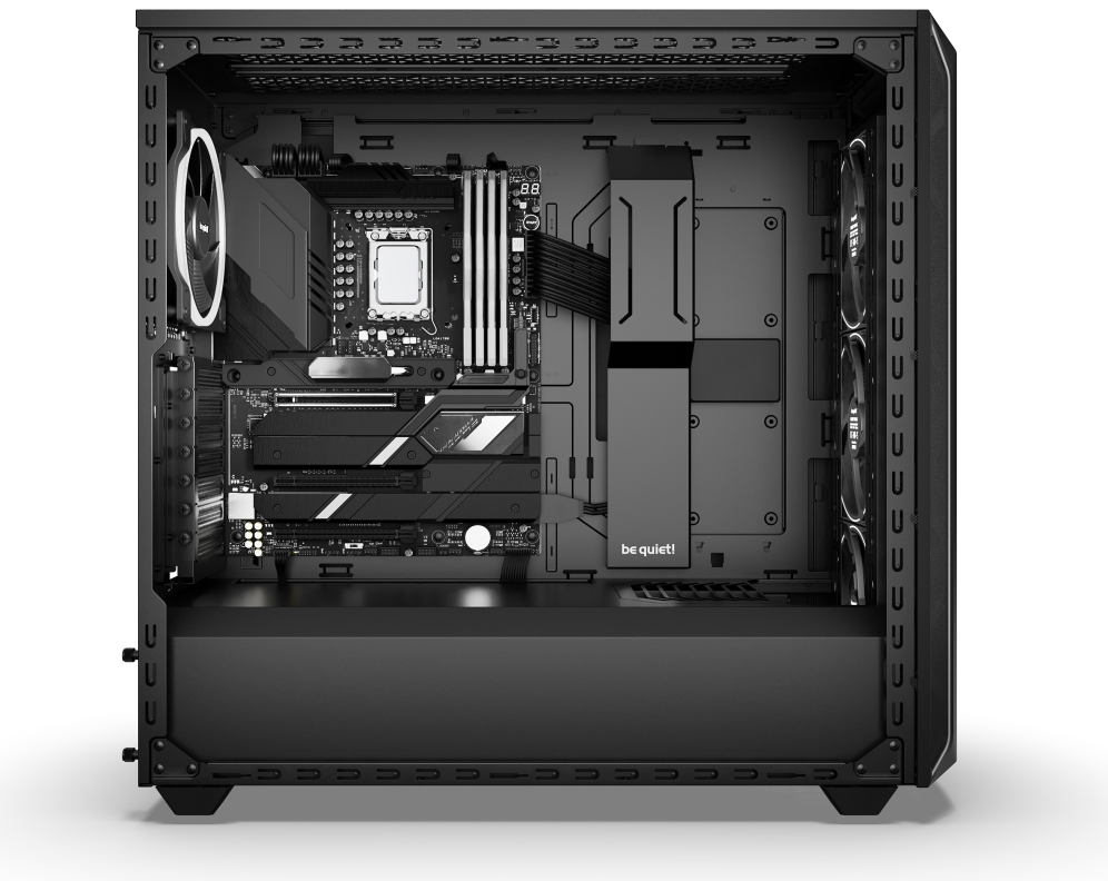 CAJA BEQUIET SHADOW BASE 800 FX E-ATX 1XUSB3.2 SIN FUENTE ARGB NEGRO - detalle