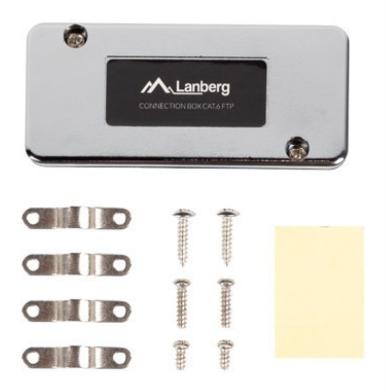 CAJA CONEXION LANBERG IDC/LSA CAT.6 FTP BLINDADA - detalle