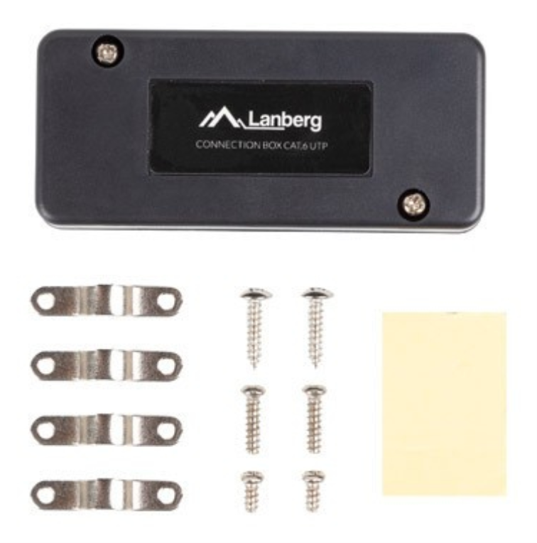 CAJA CONEXION LANBERG IDC/LSA CAT.6 UTP - detalle