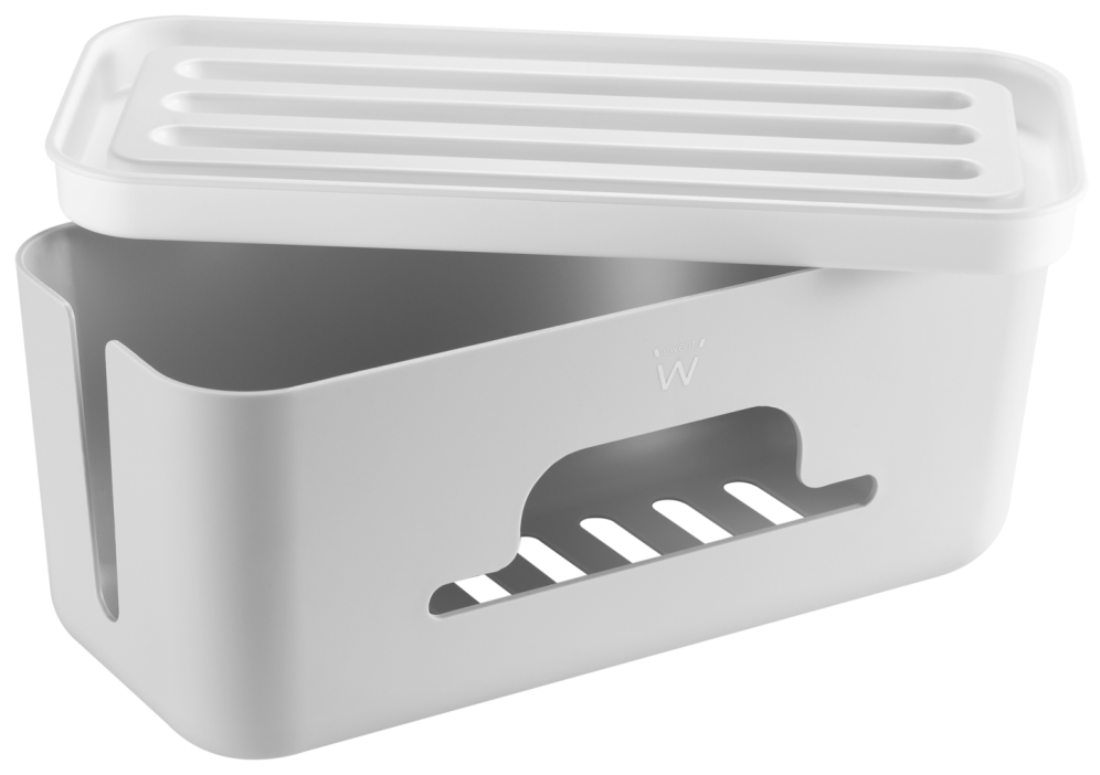 CAJA DE ORGANIZACION EWENT DE CABLE CON SOPORTE 307X135X130MM - detalle