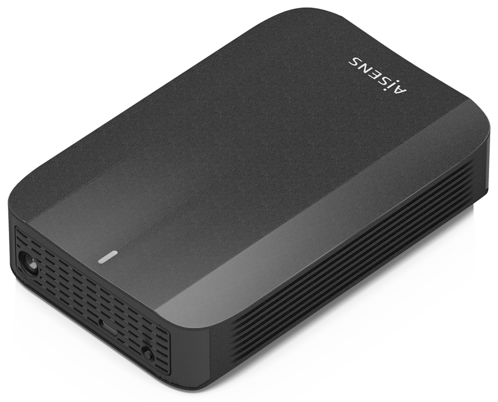 CAJA EXTERNA AISENS 3.5" SATA A USB-C USB3.1 GEN1 NEGRA - detalle