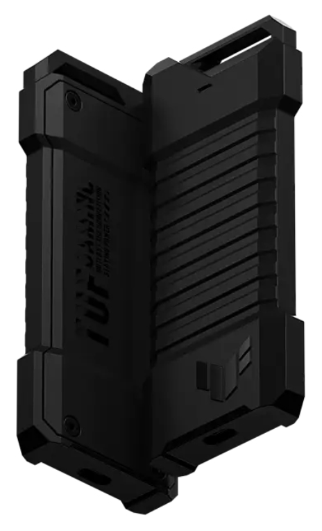 CAJA EXTERNA ASUS TUF A1 ESD-T1A BLACK - detalle