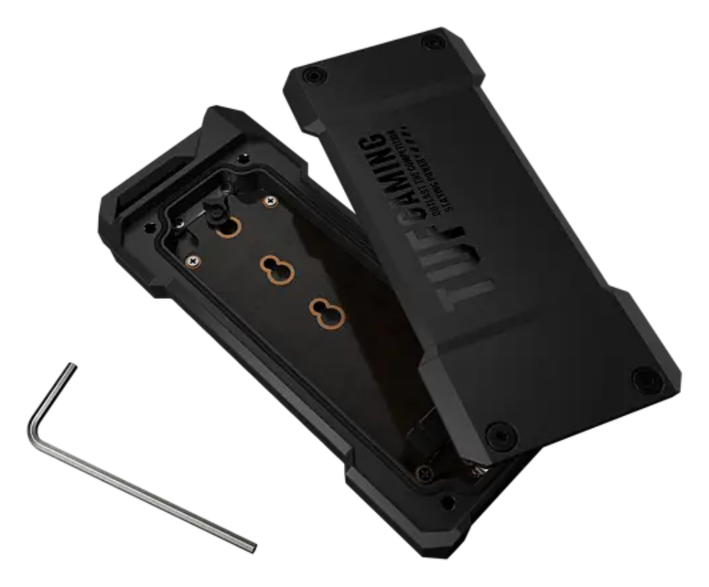 CAJA EXTERNA ASUS TUF A1 ESD-T1A BLACK - detalle