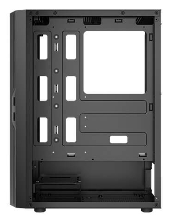 CAJA GAMING ANTEC AX20 MATX 2XUSB 2.0 SIN FTE NEGRO RGB - detalle