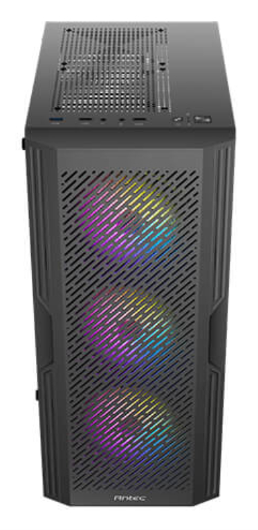 CAJA GAMING ANTEC AX20 MATX 2XUSB 2.0 SIN FTE NEGRO RGB - detalle