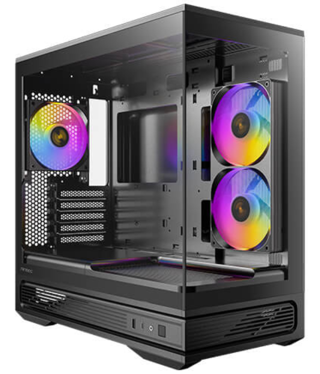 CAJA GAMING ANTEC C2M ARGB COMPACT MICRO ATX NEGRA - detalle