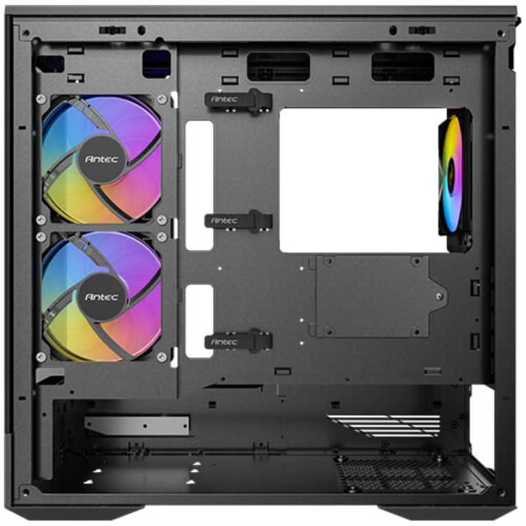 CAJA GAMING ANTEC C2M ARGB COMPACT MICRO ATX NEGRA - detalle