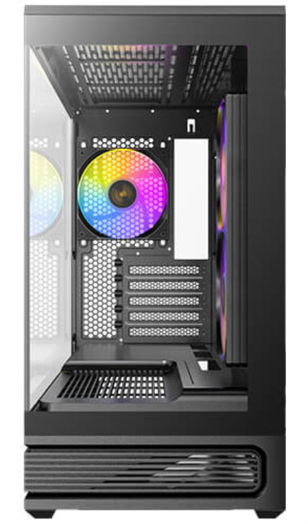 CAJA GAMING ANTEC C2M ARGB COMPACT MICRO ATX NEGRA - detalle