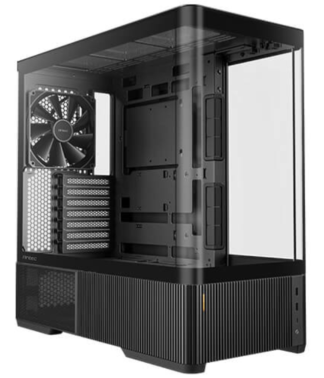 Antec C6 Curve Air Midi Tower Negro. Transparente