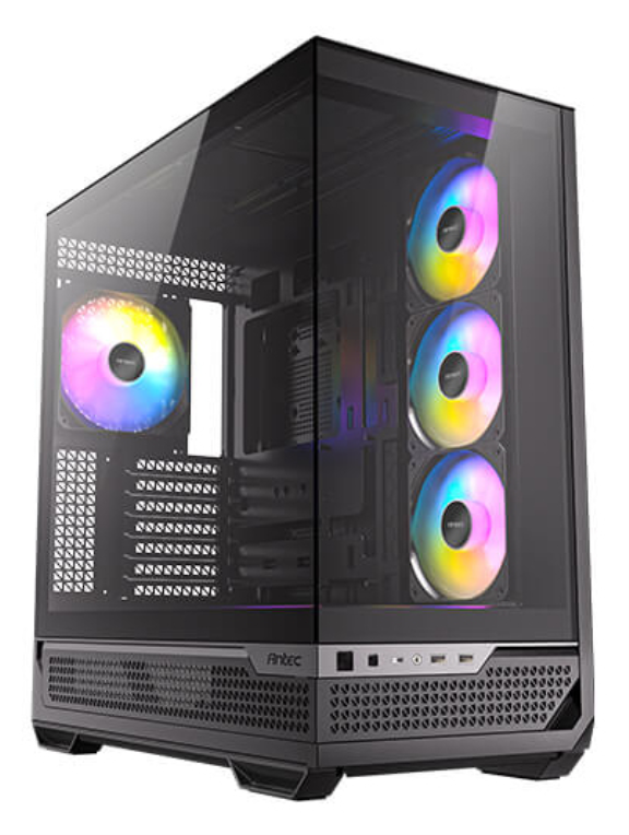 CAJA GAMING ANTEC FISHTANK C7 ARGB VENT 3x120MM ARGB 2XUSB3.0 ,1XTYPEC S/F - detalle