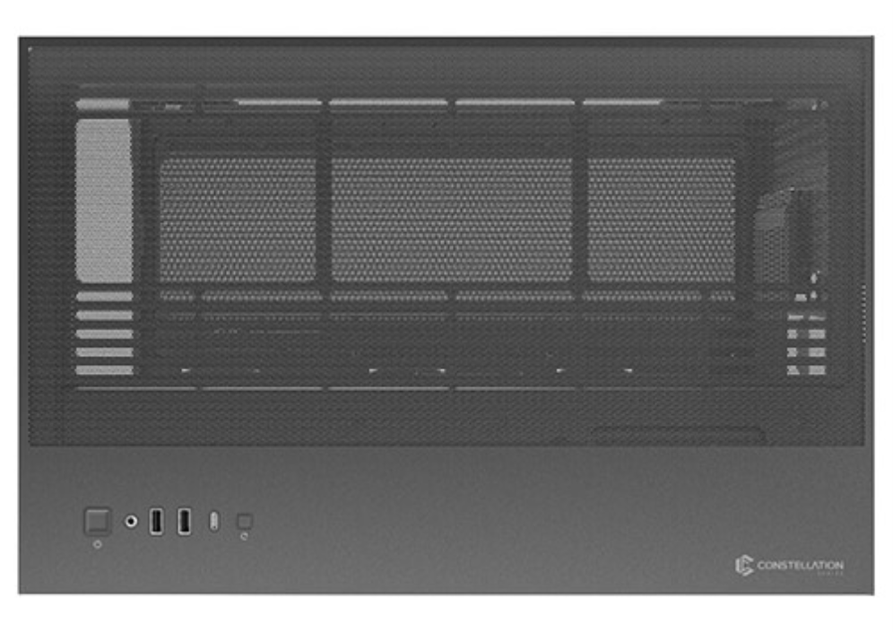 CAJA GAMING ANTEC FISHTANK C8 WOOD E-ATX 2XUSB3.0 ,1XTYPE C 10GBPS S/F - detalle