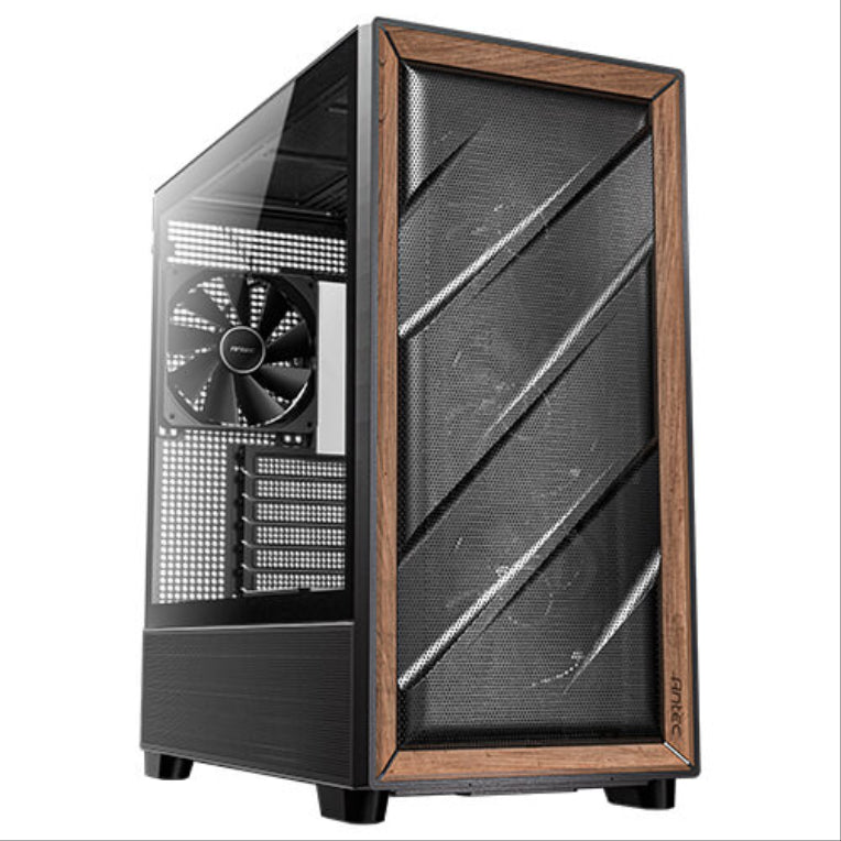 Antec 0-761345-10133-2 carcasa de ordenador Midi Tower Negro. Madera