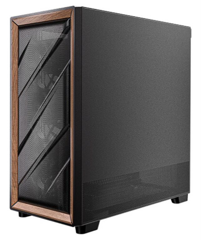 CAJA GAMING ANTEC FLUX E-ATX 2XUSB3.0 ,1XTYPE C 10GBPS S/F WOOD - detalle