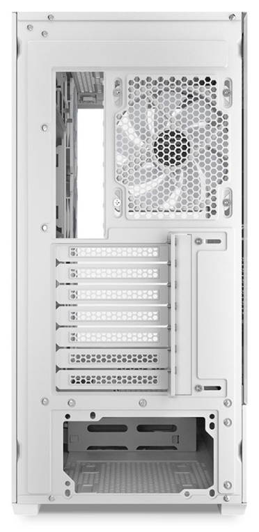 CAJA GAMING ATX SHARKOON AK6 TGV 4XVENT 120MM 2XUSB SN FUENTE BLANCO - detalle