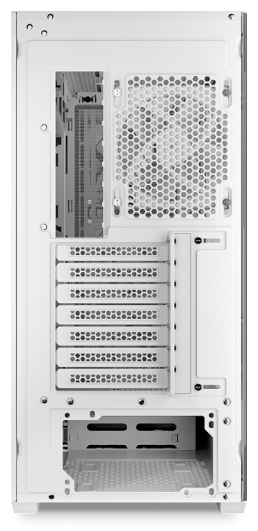 CAJA GAMING ATX SHARKOON NAK5M RGB 4XVENT 120MM 3XUSB SN FUENTE BLANCO - detalle