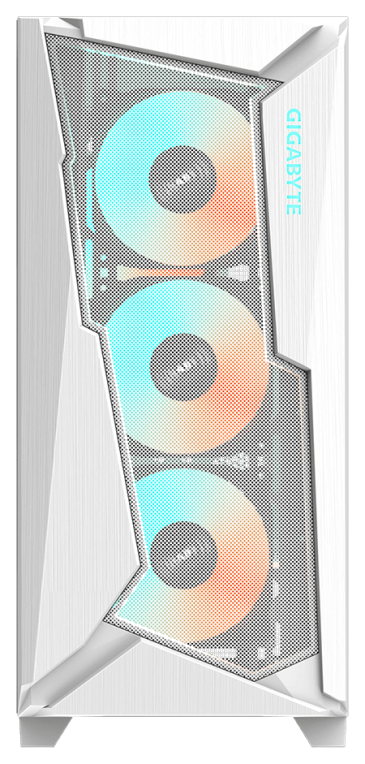 CAJA GAMING GIGABYTE AC301GW V2 ATX 2XUSB3.0 1XUSBC RGB S/F BLANCO - detalle