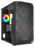 CAJA GAMING mATX SHARKOON MK3 3XVENT 120MM 3XUSB SN FUENTE NEGRO
