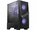 MSI MAG Forge 100M Midi Tower Negro. Transparente