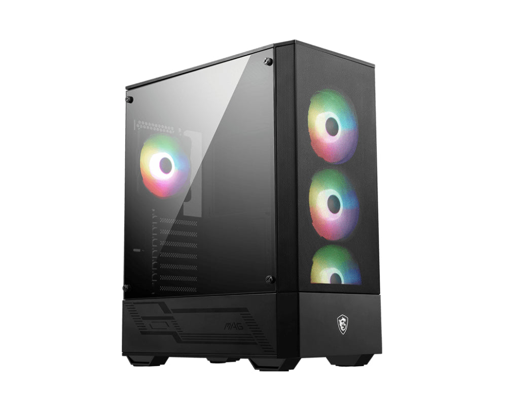 MSI MAG Forge 112R Midi Tower Negro. Transparente