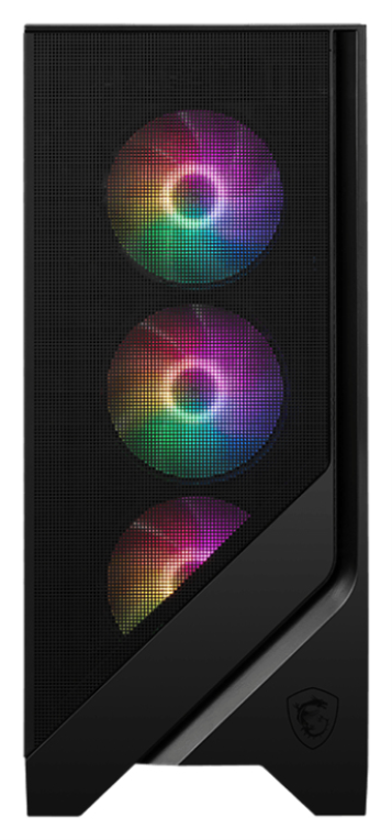 CAJA GAMING MSI MAG FORGE 121A AIRFLOW ATX NEGRO - detalle