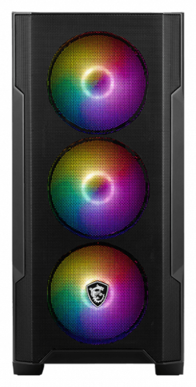 CAJA GAMING MSI MAG FORGE M100A MATX 1XUSB3.2 RGB NEGRO - detalle