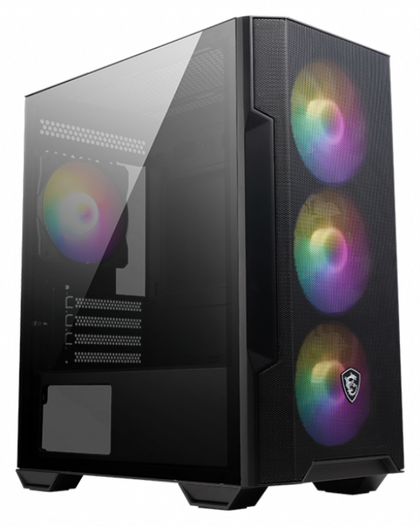 CAJA GAMING MSI MAG FORGE M100R MICRO ATX 2XUSB3.2 ARGB NEGRO
