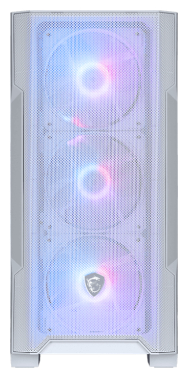 CAJA GAMING MSI MAG FORGE M100R WHITE MICRO ATX 2XUSB3.2 ARGB - detalle