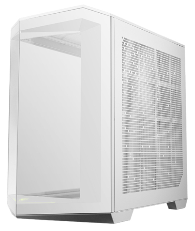 CAJA GAMING MSI MAG PANO 100R PZ M-ATX RGB WHITE - detalle