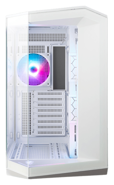 CAJA GAMING MSI MAG PANO 100R PZ M-ATX RGB WHITE