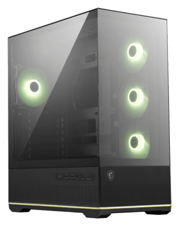 CAJA GAMING MSI MAG PANO 110R PZ M-ATX RGB BLACK - detalle