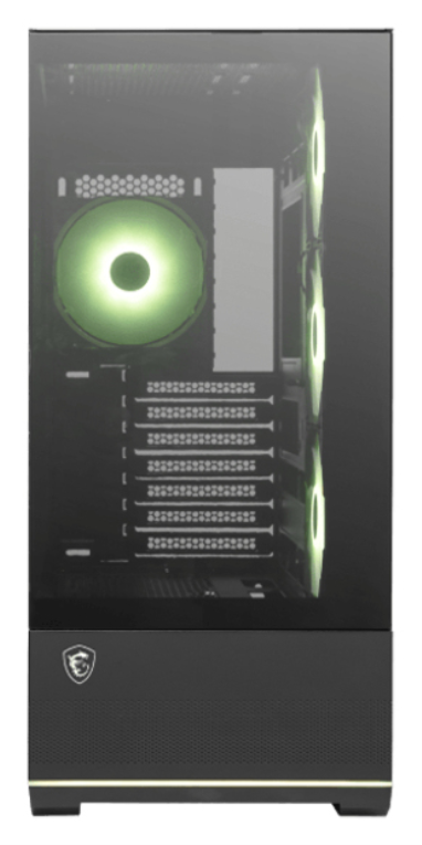 CAJA GAMING MSI MAG PANO 110R PZ M-ATX RGB BLACK - detalle