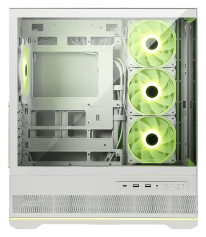 CAJA GAMING MSI MAG PANO 110R PZ M-ATX RGB WHITE