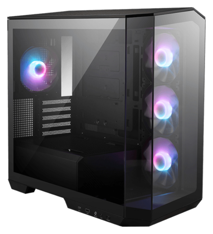 CAJA GAMING MSI MAG PANO M100R PZ M-ATX RGB BLACK