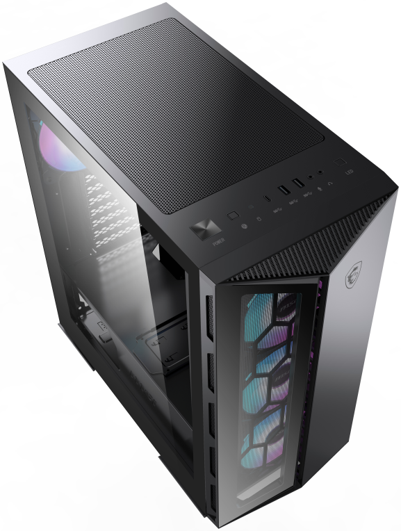 CAJA GAMING MSI MPG GUNGNIR 110R - detalle