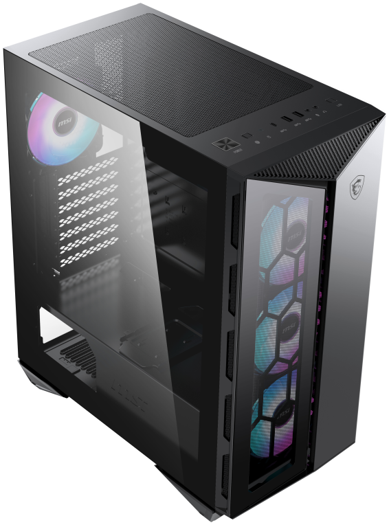 CAJA GAMING MSI MPG GUNGNIR 110R - detalle