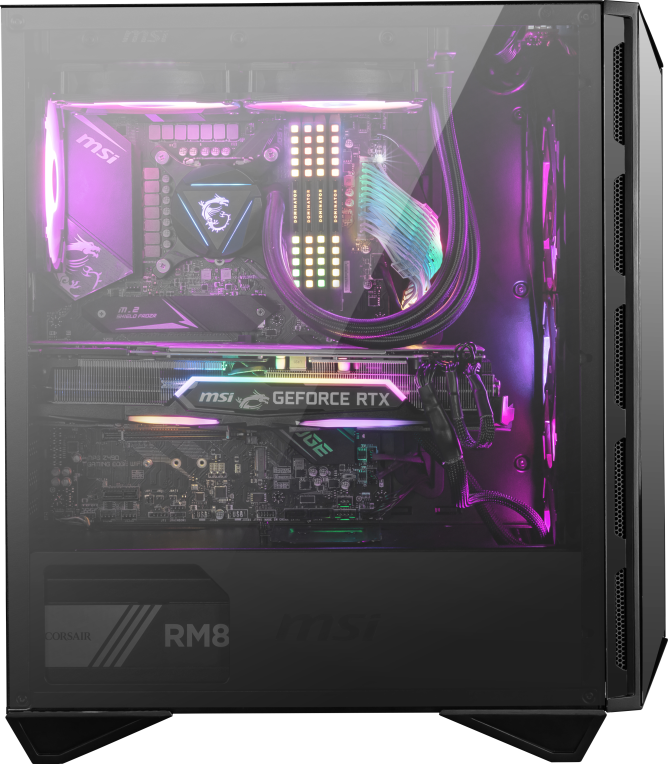 CAJA GAMING MSI MPG GUNGNIR 110R - detalle