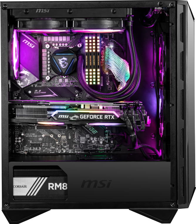 CAJA GAMING MSI MPG GUNGNIR 110R - detalle