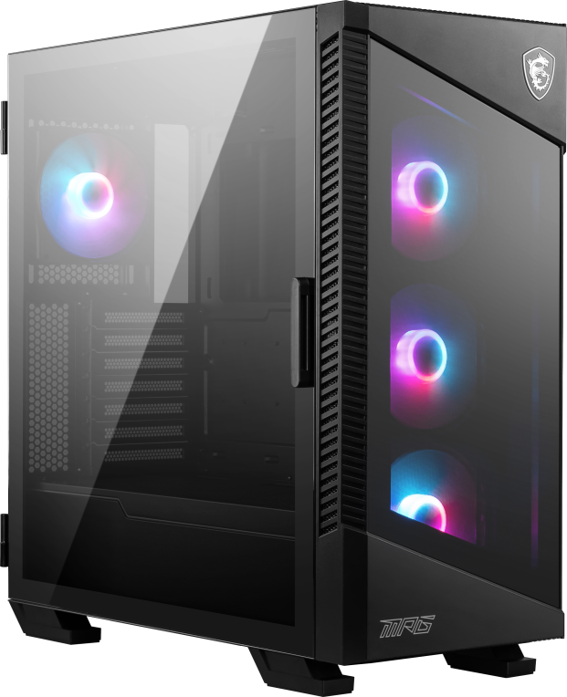 CAJA GAMING MSI MPG VELOX 100R BLACK ATX 2XUSb3 - detalle