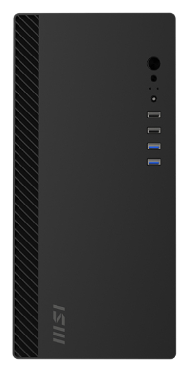 CAJA GAMING MSI PRO SHIELD M100P ATX 2XUSB3.2 RGB NEGRO - detalle