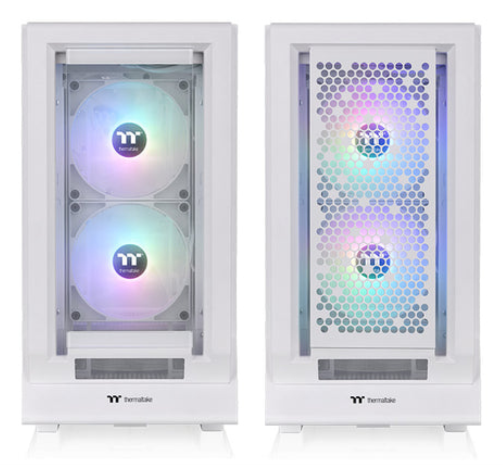 CAJA GAMING THERMALTAKE CERES 350 MX ATX 3XVENT 140 ARGB SN FUENTE BLANCO - detalle