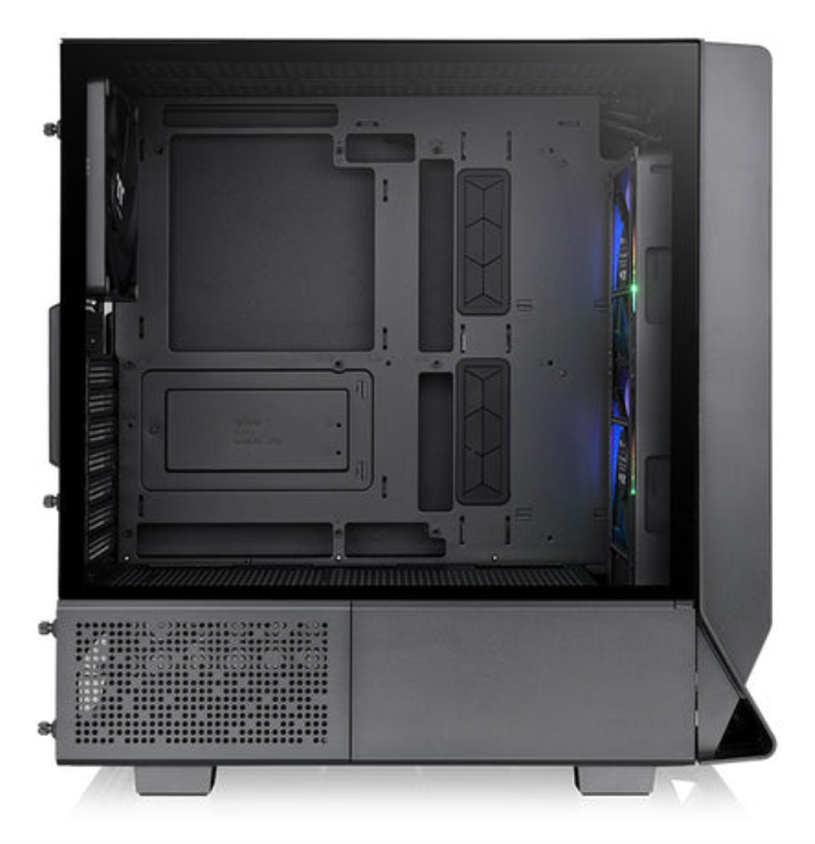 CAJA GAMING THERMALTAKE CERES 350 MX ATX 3XVENT 140 ARGB SN FUENTE NEGRO - detalle