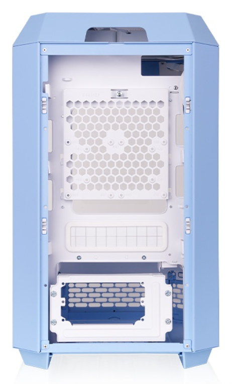 CAJA GAMING THERMALTAKE MINI-ITX TOWER 250 2XVENT 120MM SNFUENTE AZUL HYDRANGEA - detalle