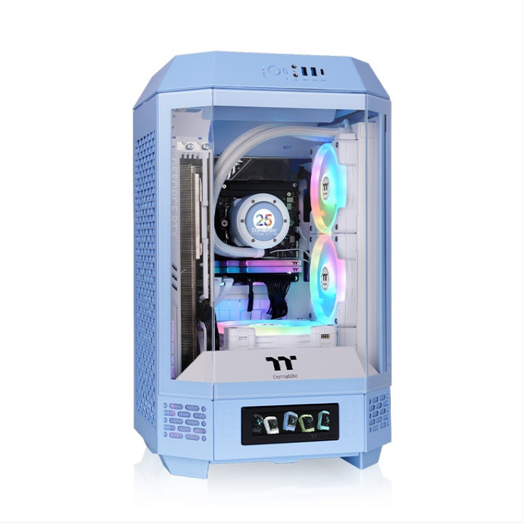 Thermaltake The Tower 250 Hydrangea Blue Mini Tower Azul