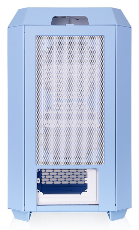 CAJA GAMING THERMALTAKE MINI-ITX TOWER 250 2XVENT 120MM SNFUENTE AZUL HYDRANGEA - detalle