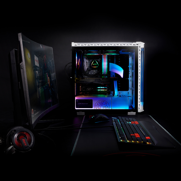 CAJA GAMING XPG BATTLECRUISER E-ATX 1XUSB-C 2XUSB SIN FUENTE BLANCO - detalle